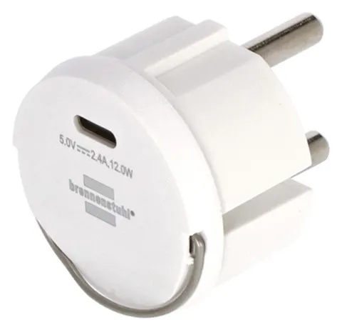 USB-C interruptor 2,4A – blanco