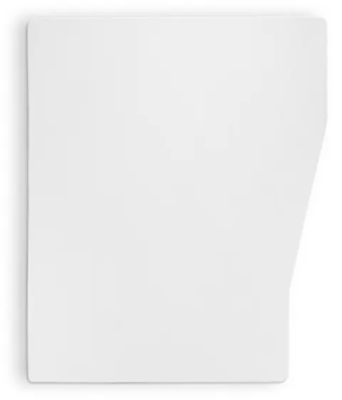 Protector blanco para cama abatible o transversal