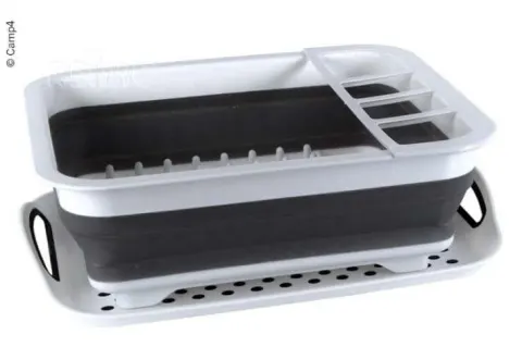 Escurridor plegable con bandeja