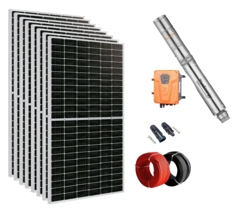 Bomba sumergible PlusEnergy 4SSPC14 320 AD380 7.5KW