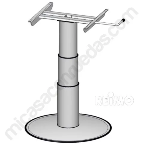 Pie de mesa regulable altura 32 0 – 69 50 cm