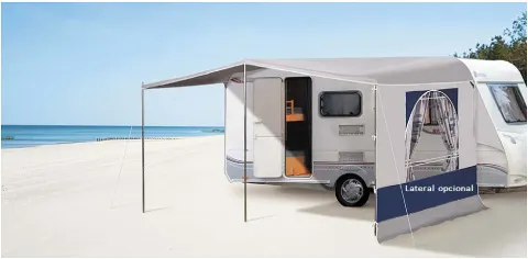 Toldo playero Leinwand Alboran