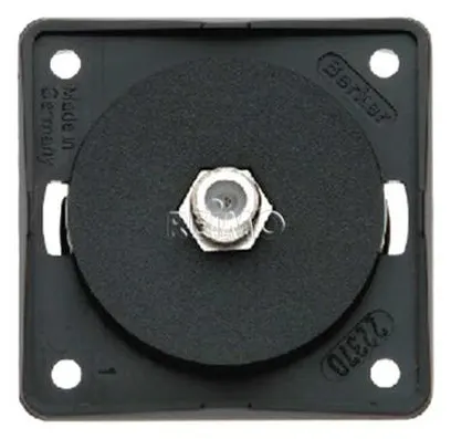 Berker Integro Satellite Socket Anthracite