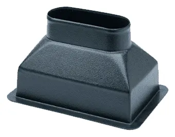 TRANSITION PLENUM 152x102mm 6’x4′ RING ATTACHED 4′