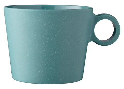 Mepal Bloom Pebble green taza de cappuccino de 375 ml
