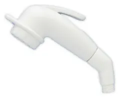 Duchas, grifos y fregaderos: Grifo con ducha, pulsador y gancho para colgar