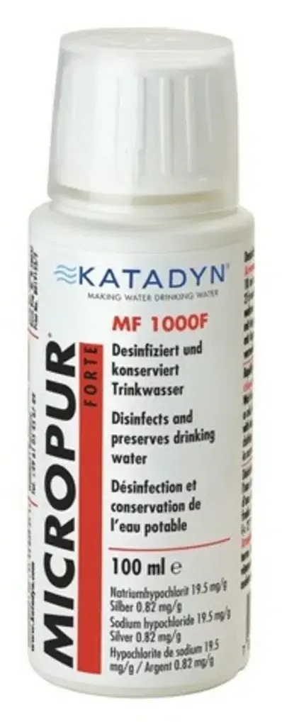Desinfectante de agua Katadyn Micropur Forte 100 ml