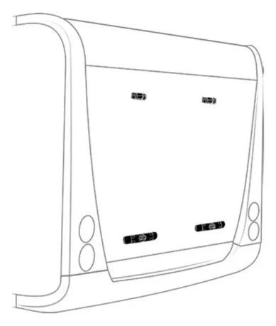 Adaptador chasis para pared curva