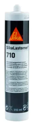 SikaFlex 710 Sellador para caravanas y autocaravanas, 300 ml, Blanco