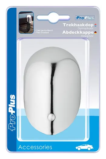 Embellecedor de metal cromado para bola de remolque ProPlus