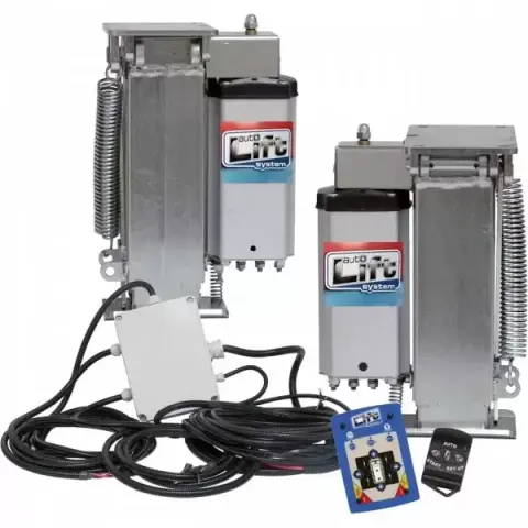 PATAS AUTONIVELANTES AUTOCARAVANA, AUTOLIFT, KIT CON 4 PATAS Y 4 con Soportes – Ref. ATF001