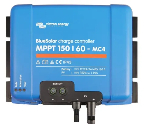 Controlador De Carga Solar Mppt Bluesolar 150/60-mc4