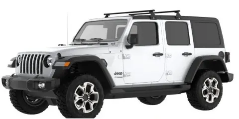 Barras de techo Jeep Wrangler 4p (JL – techo duro) (2018–>)