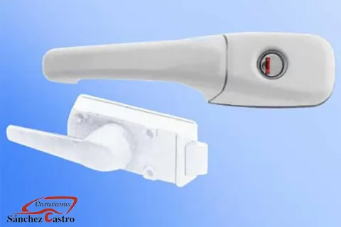 Cerradura Llave Blanca