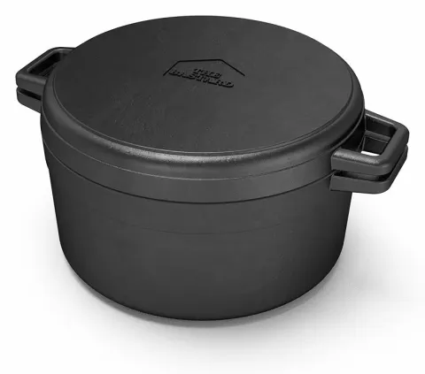 The Bastard Dutch Oven con plancha – 2 litros