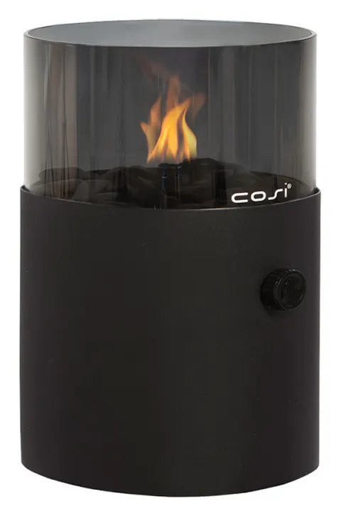 Cosi Fires Cosiscoop XL Black Smoked Glass linterna de gas