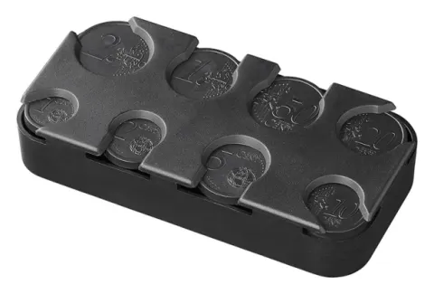 Portamonedas y dispensador de euros Proplus.