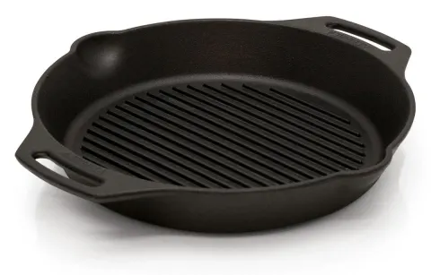 Petromax grill Skillet 2 cacerola hierro fundido de Ø 30 cm y asas