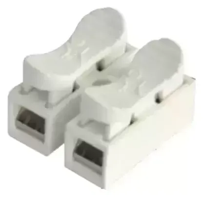 Regleta de conexion rapida de 3 mm, 2 polos – Ref. 46-TE-1280