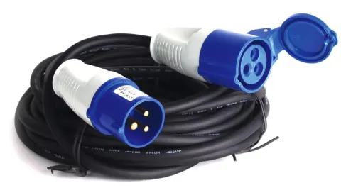 Cable de extensión de 230V con CEE, 25m + bolsa