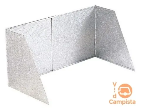 Paravientos plegable para cocina