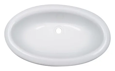 Fregadero Ovalado 450 X 275 Mm, Blanco
