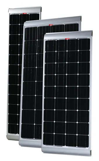 Paneles solares con spoilers de aluminio integrados