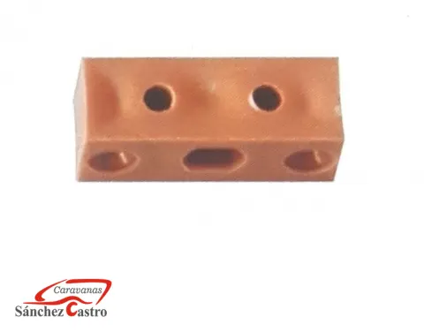 Taco 4 Agujeros Beige