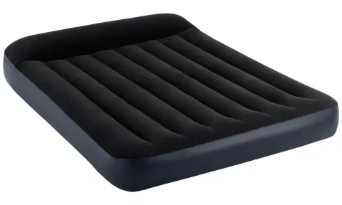 Colchón hinchable para camping y casa con almohada