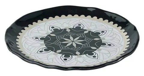 Rebel Outdoor plato llano negro