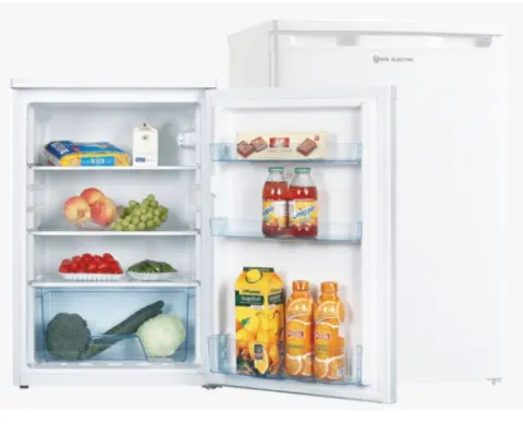 Frigorífico bajo encimera 1 puerta 85×56 F Blanco