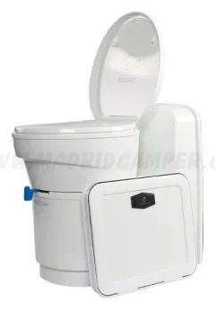 WC fijos para vehículos: wc fijo giratorio W5000 + cassette + portón
