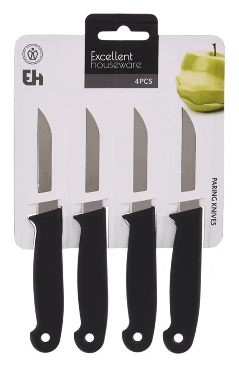 Excellent Houseware cuchillos para pelar – 4 unidades
