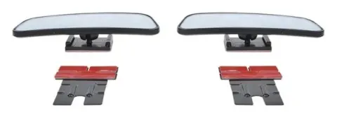 Espejo para punto muerto modelo rectangular 2 piezas