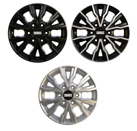 Llantas Fondmetal 16¨para Autocaravana/ Camper Ford Transit desde 2024 6X120 (Varias Opciones)