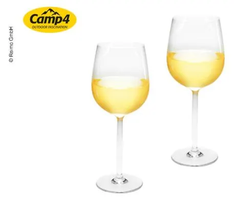 Vasos De Plástico Estella 370ml, San, Set De 2