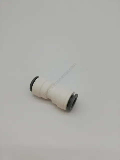 Conector tubo rígido doble recto – Uniquick