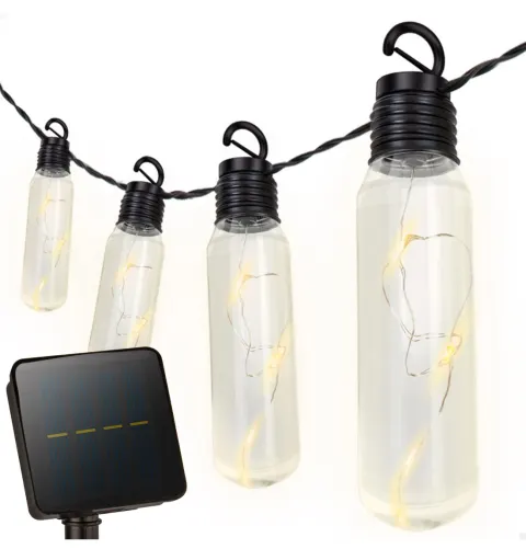 Guirnalda 10 bombillas exterior LED Aktive