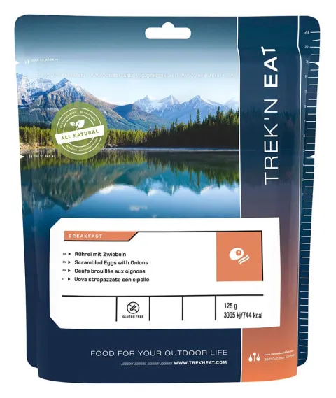 Desayuno liofilizado Trek’n Eat 125 g – Huevos revueltos con Cebolla