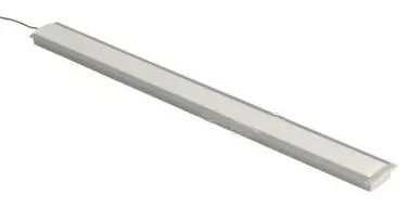 Cristal opaco Perfil aluminio para tira LED