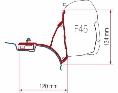 Adaptador Fiammakit VW T5/T6 Transporter Multivan
