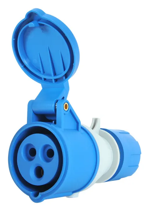 Schwabe CEE enchufe hembra con powerlight