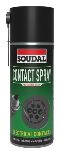 Spray limpiador de contactos eléctricos Soudal 400 ml
