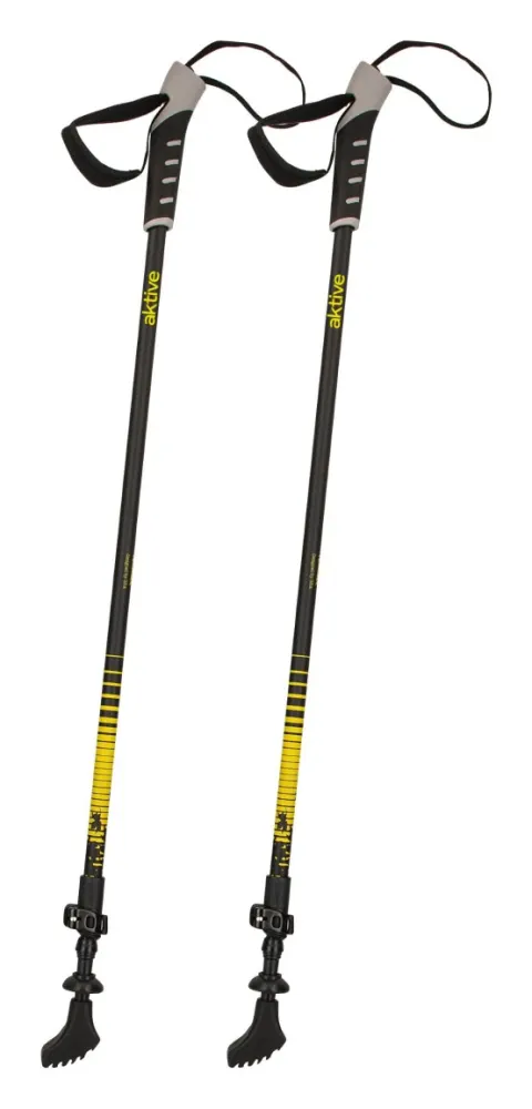Set bastones trekking 82-135 cm Aktive
