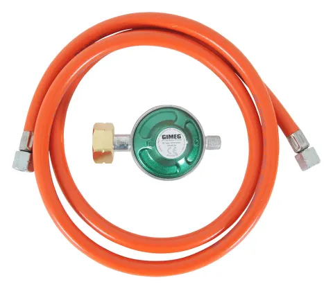 Gimeg 50 mbar x 1,5 m 1/4″l set regulador de presión