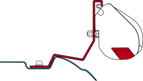 Adaptador Para Fiamma 35 Pro