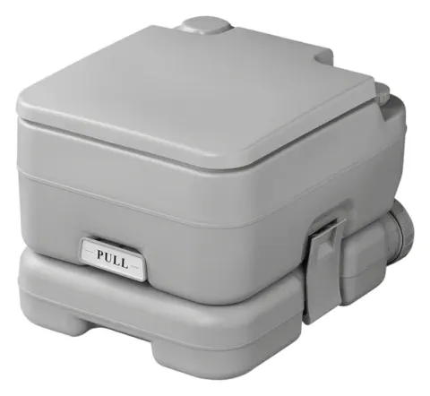 Inodoro Wc Químico Portátil Potti Gris 10L/10L
