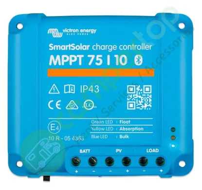Controlador de Carga SmartSolar MPPT 75/10 Bluetooth Victron Energy – Camper Top Services S.L.