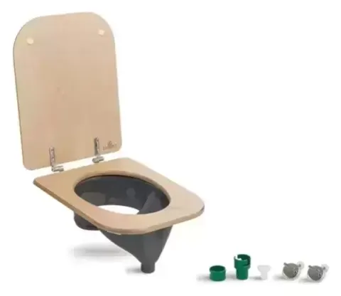 Kit TROBOLO WC Seco para furgonetas y camper.