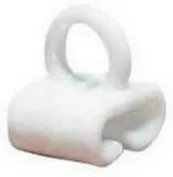 Gancho nylon cortina